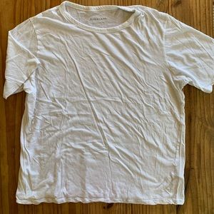 Everlane White Air Oversized Crew Tee (M)